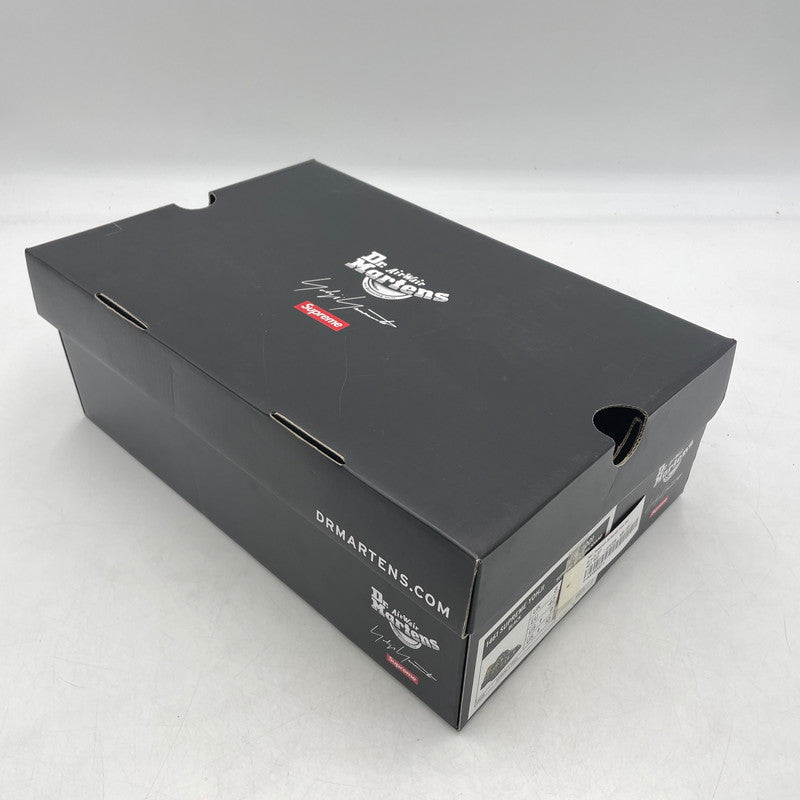 【中古品】【メンズ】 SUPREME シュプリーム × YOHJI YAMAMOTO ヨウジヤマモト × DR.MARTENS ドクターマーチン トリプルコラボ 3EYE－SHOE 28011001 3ホール シューズ 靴 149-260926-yo-03-teih サイズ：27cm カラー：ブラック 万代Net店