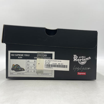 【中古品】【メンズ】 SUPREME シュプリーム × YOHJI YAMAMOTO ヨウジヤマモト × DR.MARTENS ドクターマーチン トリプルコラボ 3EYE－SHOE 28011001 3ホール シューズ 靴 149-260926-yo-03-teih サイズ：27cm カラー：ブラック 万代Net店