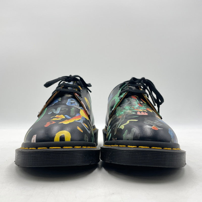 【中古品】【メンズ】 SUPREME シュプリーム × YOHJI YAMAMOTO ヨウジヤマモト × DR.MARTENS ドクターマーチン トリプルコラボ 3EYE－SHOE 28011001 3ホール シューズ 靴 149-260926-yo-03-teih サイズ：27cm カラー：ブラック 万代Net店