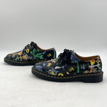 【中古品】【メンズ】 SUPREME シュプリーム × YOHJI YAMAMOTO ヨウジヤマモト × DR.MARTENS ドクターマーチン トリプルコラボ 3EYE－SHOE 28011001 3ホール シューズ 靴 149-260926-yo-03-teih サイズ：27cm カラー：ブラック 万代Net店