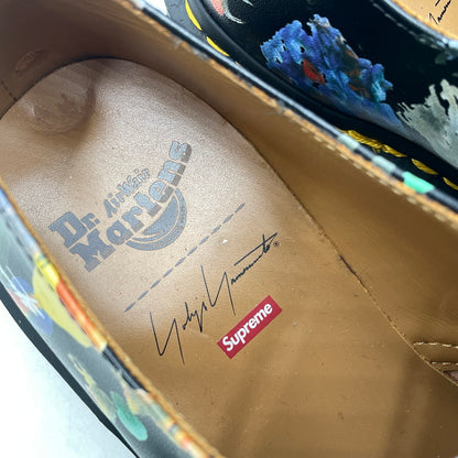 【中古品】【メンズ】 SUPREME シュプリーム × YOHJI YAMAMOTO ヨウジヤマモト × DR.MARTENS ドクターマーチン トリプルコラボ 3EYE－SHOE 28011001 3ホール シューズ 靴 149-260926-yo-03-teih サイズ：27cm カラー：ブラック 万代Net店