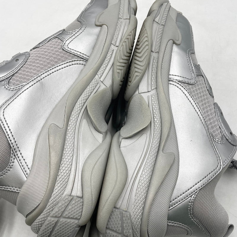 【中古品】【メンズ】 BALENCIAGA バレンシアガ TRIPLE S 536737 トリプルS スニーカー 靴 シューズ 183-260926-yo-15-teih サイズ：42 カラー：シルバー 万代Net店
