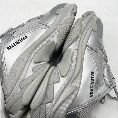 【中古品】【メンズ】 BALENCIAGA バレンシアガ TRIPLE S 536737 トリプルS スニーカー 靴 シューズ 183-260926-yo-15-teih サイズ：42 カラー：シルバー 万代Net店