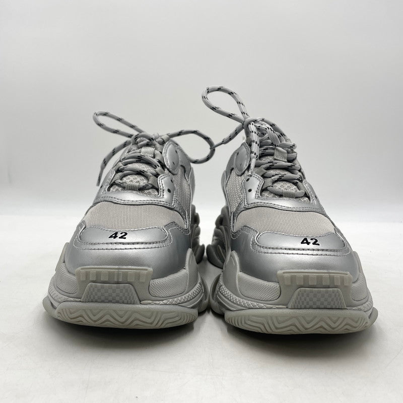 【中古品】【メンズ】 BALENCIAGA バレンシアガ TRIPLE S 536737 トリプルS スニーカー 靴 シューズ 183-260926-yo-15-teih サイズ：42 カラー：シルバー 万代Net店