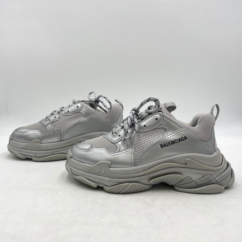 【中古品】【メンズ】 BALENCIAGA バレンシアガ TRIPLE S 536737 トリプルS スニーカー 靴 シューズ 183-260926-yo-15-teih サイズ：42 カラー：シルバー 万代Net店