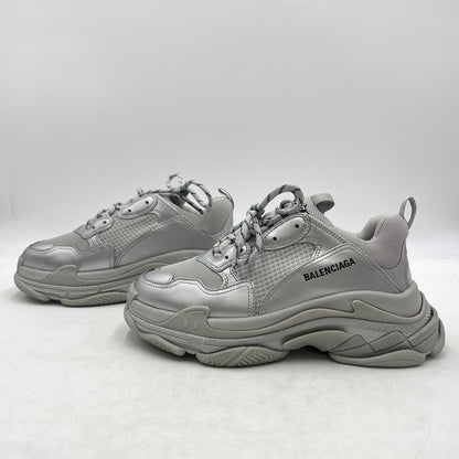 【中古品】【メンズ】 BALENCIAGA バレンシアガ TRIPLE S 536737 トリプルS スニーカー 靴 シューズ 183-260926-yo-15-teih サイズ：42 カラー：シルバー 万代Net店