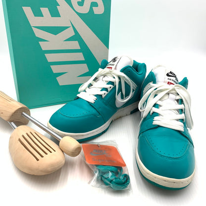 【中古品】【メンズ】 NIKE SB ナイキエスビー × Supreme シュプリーム 別注 コラボ AIR FORCE 2 LOW AA0871-313 エアフォース2 ロー スニーカー 靴 シューズ 160-261002-ko-06-teih サイズ：27.5cm カラー：ニューエメラルド 万代Net店