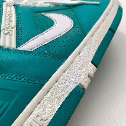 【中古品】【メンズ】 NIKE SB ナイキエスビー × Supreme シュプリーム 別注 コラボ AIR FORCE 2 LOW AA0871-313 エアフォース2 ロー スニーカー 靴 シューズ 160-261002-ko-06-teih サイズ：27.5cm カラー：ニューエメラルド 万代Net店