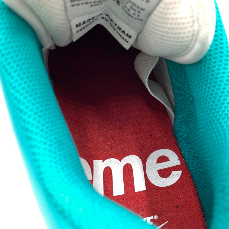 【中古品】【メンズ】 NIKE SB ナイキエスビー × Supreme シュプリーム 別注 コラボ AIR FORCE 2 LOW AA0871-313 エアフォース2 ロー スニーカー 靴 シューズ 160-261002-ko-06-teih サイズ：27.5cm カラー：ニューエメラルド 万代Net店