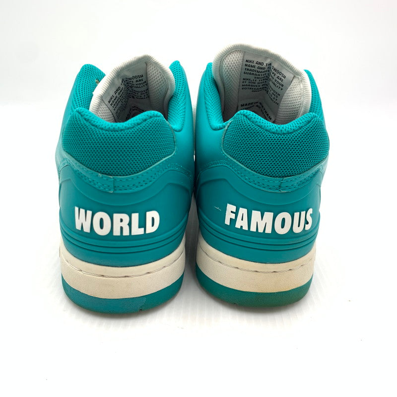 【中古品】【メンズ】 NIKE SB ナイキエスビー × Supreme シュプリーム 別注 コラボ AIR FORCE 2 LOW AA0871-313 エアフォース2 ロー スニーカー 靴 シューズ 160-261002-ko-06-teih サイズ：27.5cm カラー：ニューエメラルド 万代Net店