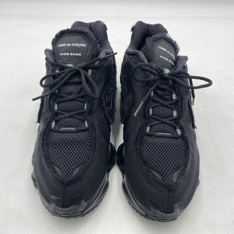 【中古品】【メンズ】 NIKE ナイキ × COMME DES GARCONS コムデギャルソン 別注コラボ W NIKE SHOX TL CDG CJ0546-001 ウィメンズ ショックス スニーカー 靴 シューズ 160-260926-yo-05-teih サイズ：27.5cm カラー：ブラック 万代Net店