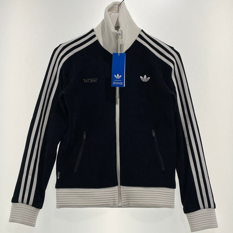 【中古品】【レディース】 ADIDAS アディダス × JENNIE ジェニー FAN OG TRACK TOP LD8924 ファン オリジナルス トラック トップス 長袖 ジャージ 170-260929-sa-14-teih サイズ：S カラー：ブラック 万代Net店