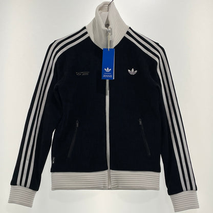 【中古品】【レディース】 ADIDAS アディダス × JENNIE ジェニー FAN OG TRACK TOP LD8924 ファン オリジナルス トラック トップス 長袖 ジャージ 170-260929-sa-14-teih サイズ：S カラー：ブラック 万代Net店