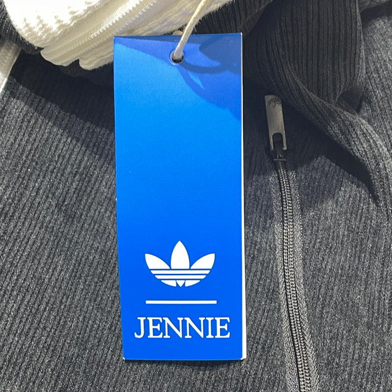 【中古品】【レディース】 ADIDAS アディダス × JENNIE ジェニー FAN OG TRACK TOP LD8924 ファン オリジナルス トラック トップス 長袖 ジャージ 170-260929-sa-14-teih サイズ：S カラー：ブラック 万代Net店