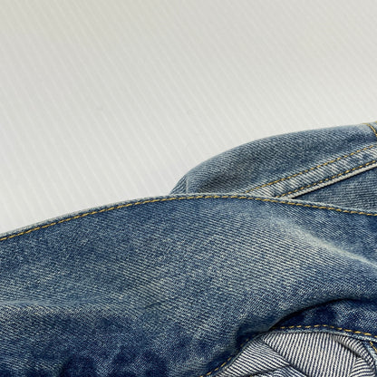 【中古品】【メンズ】 MAISON MARGIELA メゾン マルジェラ S50AM0537 S30561 22SS DISTRESSED DENIM JACKET 2022年春夏 ディストレスト デニム ジャケット アウター 141-260929-sa-15-teih サイズ：S カラー：インディゴ 万代Net店