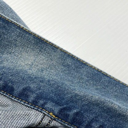 【中古品】【メンズ】 MAISON MARGIELA メゾン マルジェラ S50AM0537 S30561 22SS DISTRESSED DENIM JACKET 2022年春夏 ディストレスト デニム ジャケット アウター 141-260929-sa-15-teih サイズ：S カラー：インディゴ 万代Net店