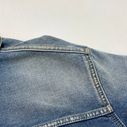 【中古品】【メンズ】 MAISON MARGIELA メゾン マルジェラ S50AM0537 S30561 22SS DISTRESSED DENIM JACKET 2022年春夏 ディストレスト デニム ジャケット アウター 141-260929-sa-15-teih サイズ：S カラー：インディゴ 万代Net店
