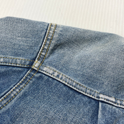 【中古品】【メンズ】 MAISON MARGIELA メゾン マルジェラ S50AM0537 S30561 22SS DISTRESSED DENIM JACKET 2022年春夏 ディストレスト デニム ジャケット アウター 141-260929-sa-15-teih サイズ：S カラー：インディゴ 万代Net店
