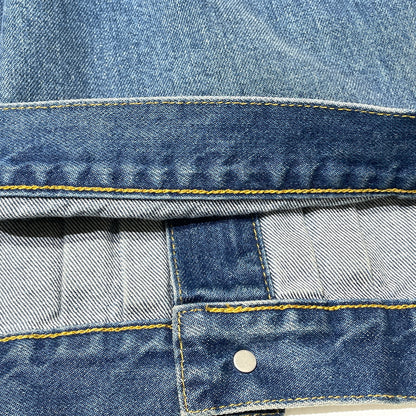 【中古品】【メンズ】 MAISON MARGIELA メゾン マルジェラ S50AM0537 S30561 22SS DISTRESSED DENIM JACKET 2022年春夏 ディストレスト デニム ジャケット アウター 141-260929-sa-15-teih サイズ：S カラー：インディゴ 万代Net店
