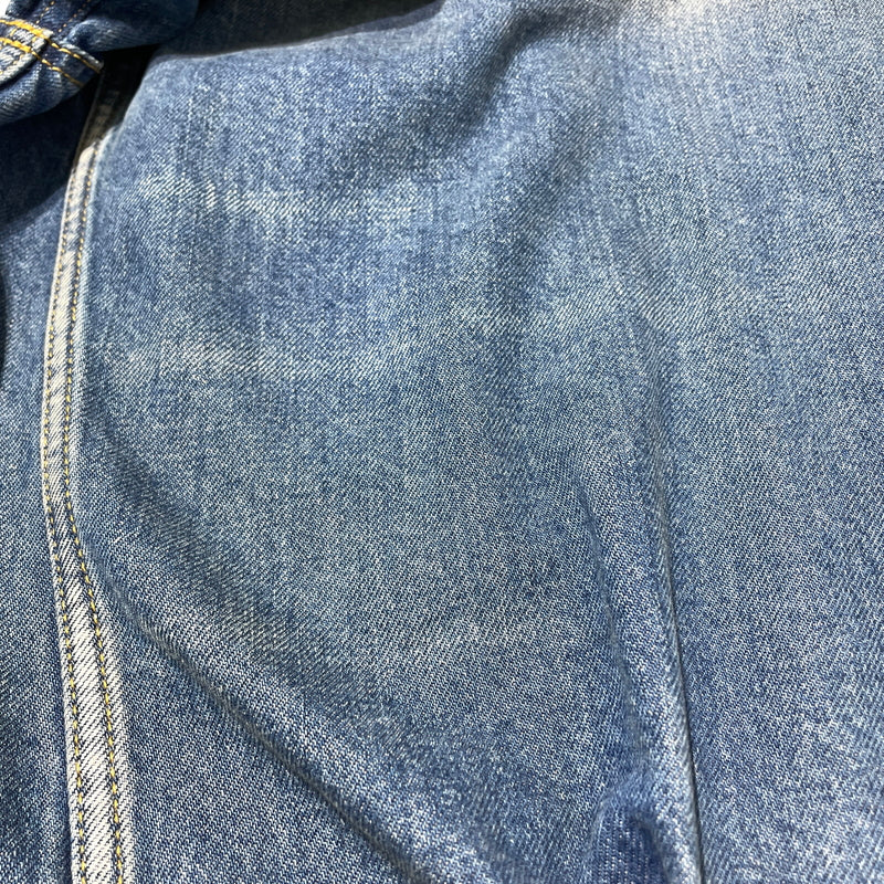 【中古品】【メンズ】 MAISON MARGIELA メゾン マルジェラ S50AM0537 S30561 22SS DISTRESSED DENIM JACKET 2022年春夏 ディストレスト デニム ジャケット アウター 141-260929-sa-15-teih サイズ：S カラー：インディゴ 万代Net店