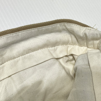【中古品】【メンズ】 DOUBLET ダブレット SILK CHINO WIDE TAPERED TROUSERS 21SS10PT145 シルクチノ ワイドテーパード トラウザーズ ボトムス 151-260929-sa-09-teih サイズ：S カラー：ベージュ 万代Net店