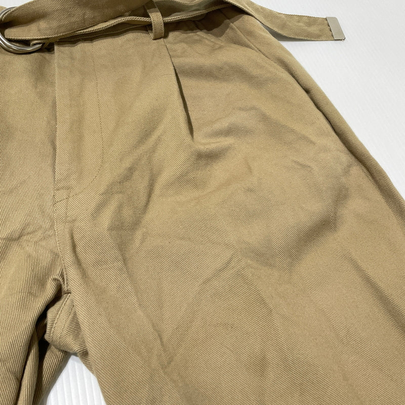 【中古品】【メンズ】 DOUBLET ダブレット SILK CHINO WIDE TAPERED TROUSERS 21SS10PT145 シルクチノ ワイドテーパード トラウザーズ ボトムス 151-260929-sa-09-teih サイズ：S カラー：ベージュ 万代Net店