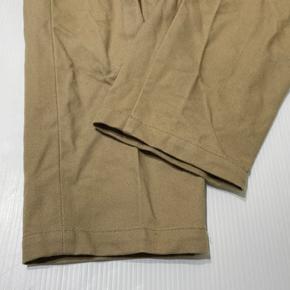 【中古品】【メンズ】 DOUBLET ダブレット SILK CHINO WIDE TAPERED TROUSERS 21SS10PT145 シルクチノ ワイドテーパード トラウザーズ ボトムス 151-260929-sa-09-teih サイズ：S カラー：ベージュ 万代Net店