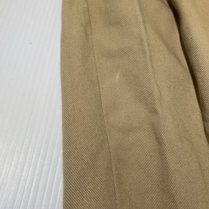 【中古品】【メンズ】 DOUBLET ダブレット SILK CHINO WIDE TAPERED TROUSERS 21SS10PT145 シルクチノ ワイドテーパード トラウザーズ ボトムス 151-260929-sa-09-teih サイズ：S カラー：ベージュ 万代Net店
