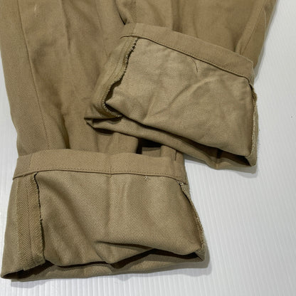 【中古品】【メンズ】 DOUBLET ダブレット SILK CHINO WIDE TAPERED TROUSERS 21SS10PT145 シルクチノ ワイドテーパード トラウザーズ ボトムス 151-260929-sa-09-teih サイズ：S カラー：ベージュ 万代Net店
