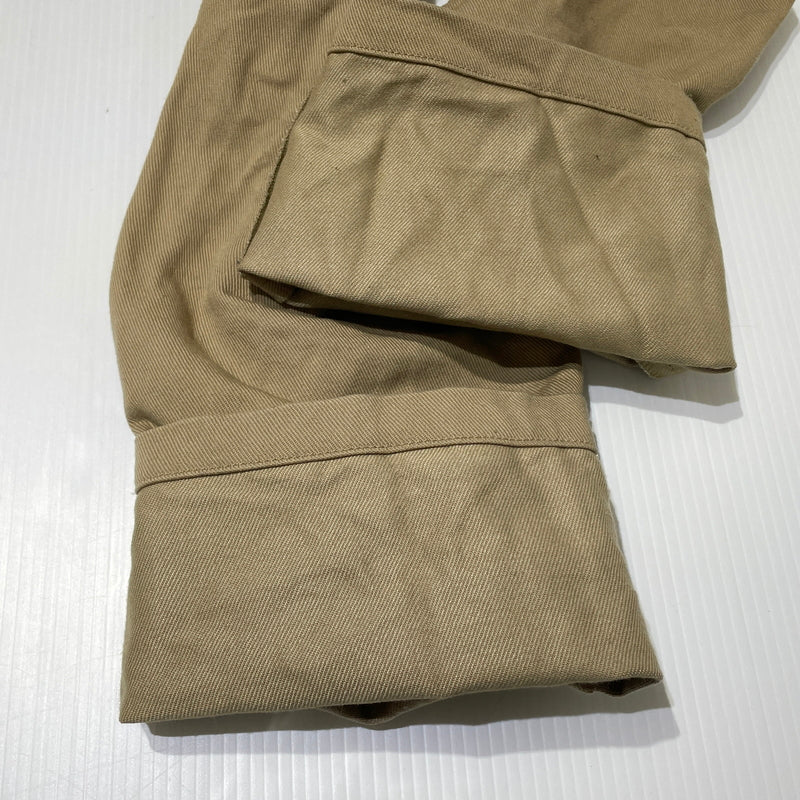 【中古品】【メンズ】 DOUBLET ダブレット SILK CHINO WIDE TAPERED TROUSERS 21SS10PT145 シルクチノ ワイドテーパード トラウザーズ ボトムス 151-260929-sa-09-teih サイズ：S カラー：ベージュ 万代Net店