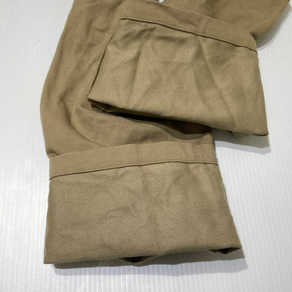 【中古品】【メンズ】 DOUBLET ダブレット SILK CHINO WIDE TAPERED TROUSERS 21SS10PT145 シルクチノ ワイドテーパード トラウザーズ ボトムス 151-260929-sa-09-teih サイズ：S カラー：ベージュ 万代Net店