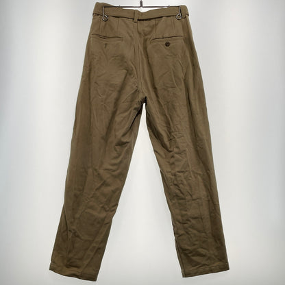 【中古品】【メンズ】 DOUBLET ダブレット SILK CHINO WIDE TAPERED TROUSERS 21SS10PT145 シルクチノ ワイドテーパード トラウザーズ ボトムス 151-260929-sa-09-teih サイズ：S カラー：ベージュ 万代Net店