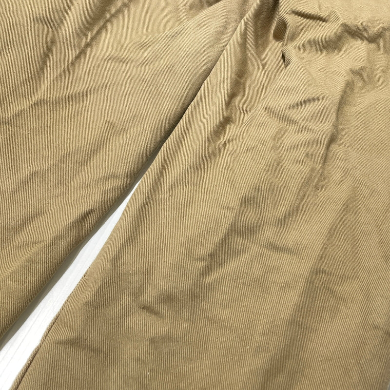 【中古品】【メンズ】 DOUBLET ダブレット SILK CHINO WIDE TAPERED TROUSERS 21SS10PT145 シルクチノ ワイドテーパード トラウザーズ ボトムス 151-260929-sa-09-teih サイズ：S カラー：ベージュ 万代Net店