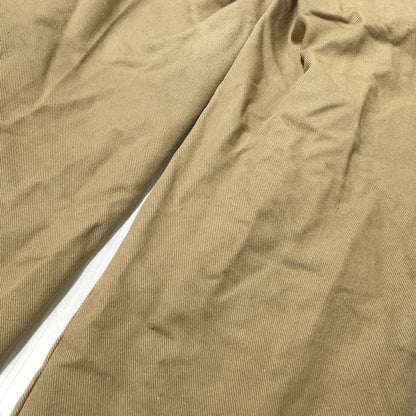 【中古品】【メンズ】 DOUBLET ダブレット SILK CHINO WIDE TAPERED TROUSERS 21SS10PT145 シルクチノ ワイドテーパード トラウザーズ ボトムス 151-260929-sa-09-teih サイズ：S カラー：ベージュ 万代Net店