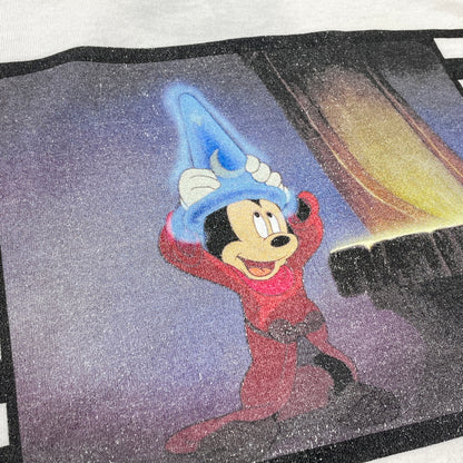 【中古品】【メンズ】 SAINT MICHAEL セント マイケル × DSNY ディズニー DSNY S/S TEE "FANTASIA" SM-MK1-0000-C86 ディズニー ショートスリーブ Tシャツ ファンタジア 半袖 トップス 140-260929-sa-21-teih サイズ：L カラー：ホワイト 万代Net店
