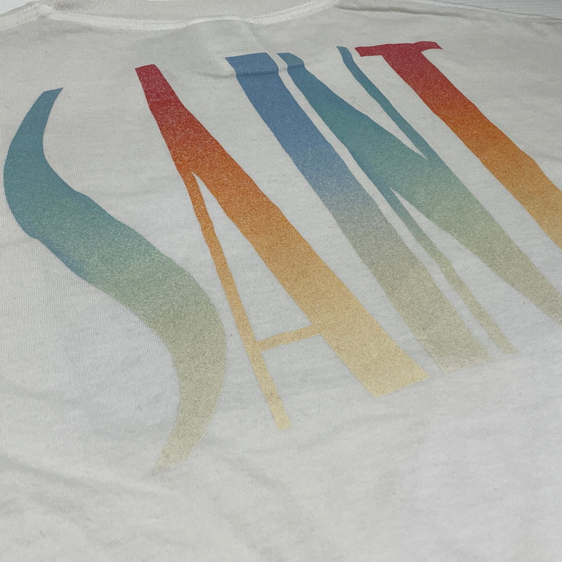 【中古品】【メンズ】 SAINT MICHAEL セント マイケル × DSNY ディズニー DSNY S/S TEE "FANTASIA" SM-MK1-0000-C86 ディズニー ショートスリーブ Tシャツ ファンタジア 半袖 トップス 140-260929-sa-21-teih サイズ：L カラー：ホワイト 万代Net店