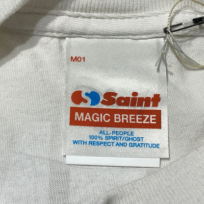 【中古品】【メンズ】 SAINT MICHAEL セント マイケル × DSNY ディズニー DSNY S/S TEE "FANTASIA" SM-MK1-0000-C86 ディズニー ショートスリーブ Tシャツ ファンタジア 半袖 トップス 140-260929-sa-21-teih サイズ：L カラー：ホワイト 万代Net店