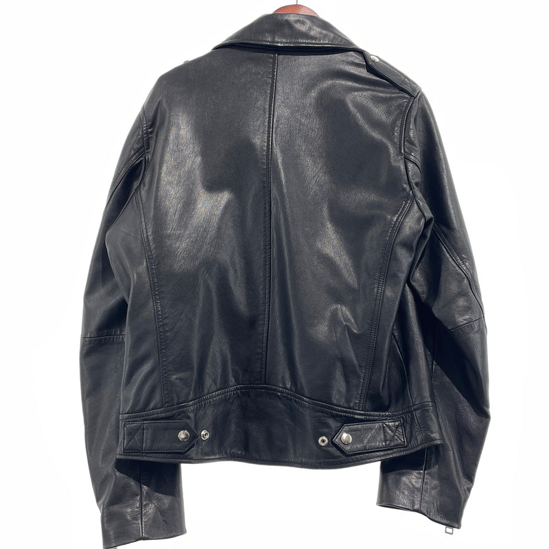 【中古品】【メンズ】 DIESEL ディーゼル GOATSKIN RIDERS JACKET A15303 ゴートスキン ライダース ジャケット アウター 141-260929-sa-16-teih サイズ：M カラー：ブラック 万代Net店