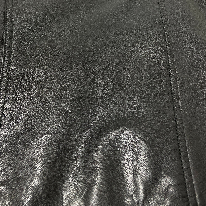 【中古品】【メンズ】 DIESEL ディーゼル GOATSKIN RIDERS JACKET A15303 ゴートスキン ライダース ジャケット アウター 141-260929-sa-16-teih サイズ：M カラー：ブラック 万代Net店