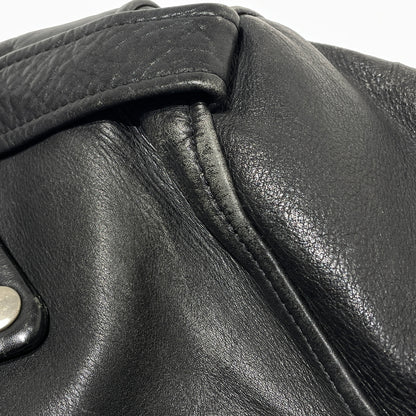 【現状渡し品】【メンズ】 SEX PRODUCED BY ANGROMANIA セックス プロデュースド バイ アングマニア COWHIDE DOUBLERIDER'S JACKET 牛革 ダブルライダース ジャケット アウター 145-260929-sa-17-teih 万代Net店