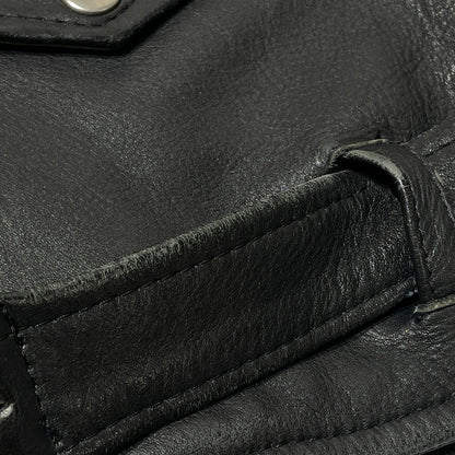 【現状渡し品】【メンズ】 SEX PRODUCED BY ANGROMANIA セックス プロデュースド バイ アングマニア COWHIDE DOUBLERIDER'S JACKET 牛革 ダブルライダース ジャケット アウター 145-260929-sa-17-teih 万代Net店