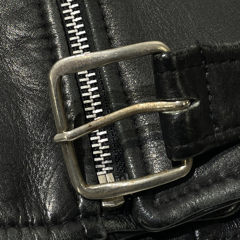 【現状渡し品】【メンズ】 SEX PRODUCED BY ANGROMANIA セックス プロデュースド バイ アングマニア COWHIDE DOUBLERIDER'S JACKET 牛革 ダブルライダース ジャケット アウター 145-260929-sa-17-teih 万代Net店