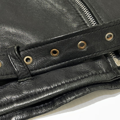 【現状渡し品】【メンズ】 SEX PRODUCED BY ANGROMANIA セックス プロデュースド バイ アングマニア COWHIDE DOUBLERIDER'S JACKET 牛革 ダブルライダース ジャケット アウター 145-260929-sa-17-teih 万代Net店