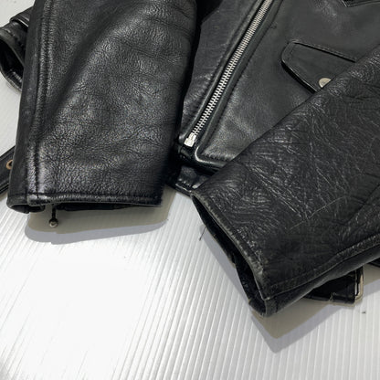 【現状渡し品】【メンズ】 SEX PRODUCED BY ANGROMANIA セックス プロデュースド バイ アングマニア COWHIDE DOUBLERIDER'S JACKET 牛革 ダブルライダース ジャケット アウター 145-260929-sa-17-teih 万代Net店