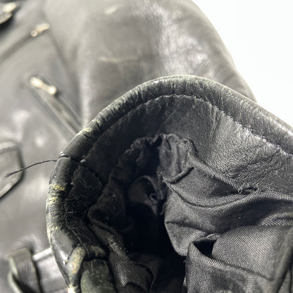 【現状渡し品】【メンズ】 SEX PRODUCED BY ANGROMANIA セックス プロデュースド バイ アングマニア COWHIDE DOUBLERIDER'S JACKET 牛革 ダブルライダース ジャケット アウター 145-260929-sa-17-teih 万代Net店