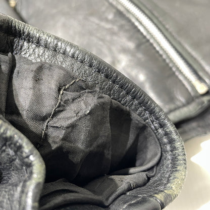 【現状渡し品】【メンズ】 SEX PRODUCED BY ANGROMANIA セックス プロデュースド バイ アングマニア COWHIDE DOUBLERIDER'S JACKET 牛革 ダブルライダース ジャケット アウター 145-260929-sa-17-teih 万代Net店