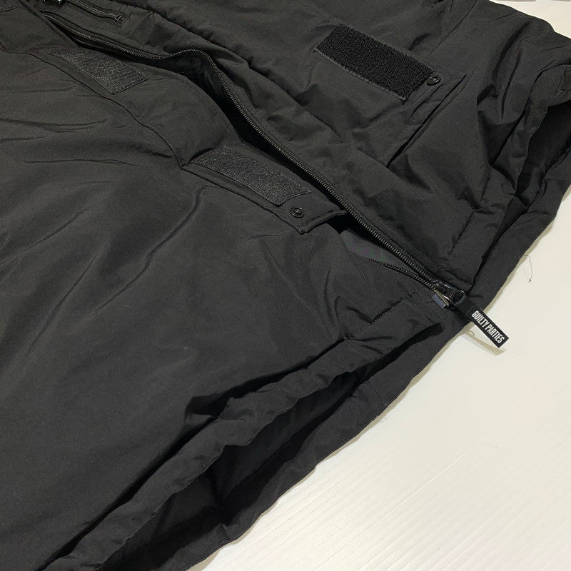 【中古品】【メンズ】 WACKO MARIA ワコマリア × NANGA ナンガ 別注 コラボ MOUNTAIN BELAY COAT TYPE-1 マウンテン ビレイ コート アウター ダウンジャケット 140-261001-ko-18-teih サイズ：L カラー：ブラック 万代Net店