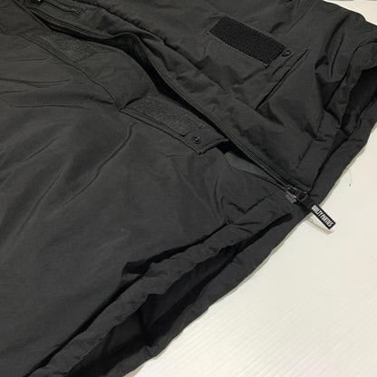 【中古品】【メンズ】 WACKO MARIA ワコマリア × NANGA ナンガ 別注 コラボ MOUNTAIN BELAY COAT TYPE-1 マウンテン ビレイ コート アウター ダウンジャケット 140-261001-ko-18-teih サイズ：L カラー：ブラック 万代Net店
