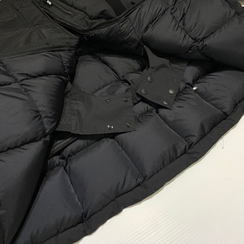 【中古品】【メンズ】 WACKO MARIA ワコマリア × NANGA ナンガ 別注 コラボ MOUNTAIN BELAY COAT TYPE-1 マウンテン ビレイ コート アウター ダウンジャケット 140-261001-ko-18-teih サイズ：L カラー：ブラック 万代Net店