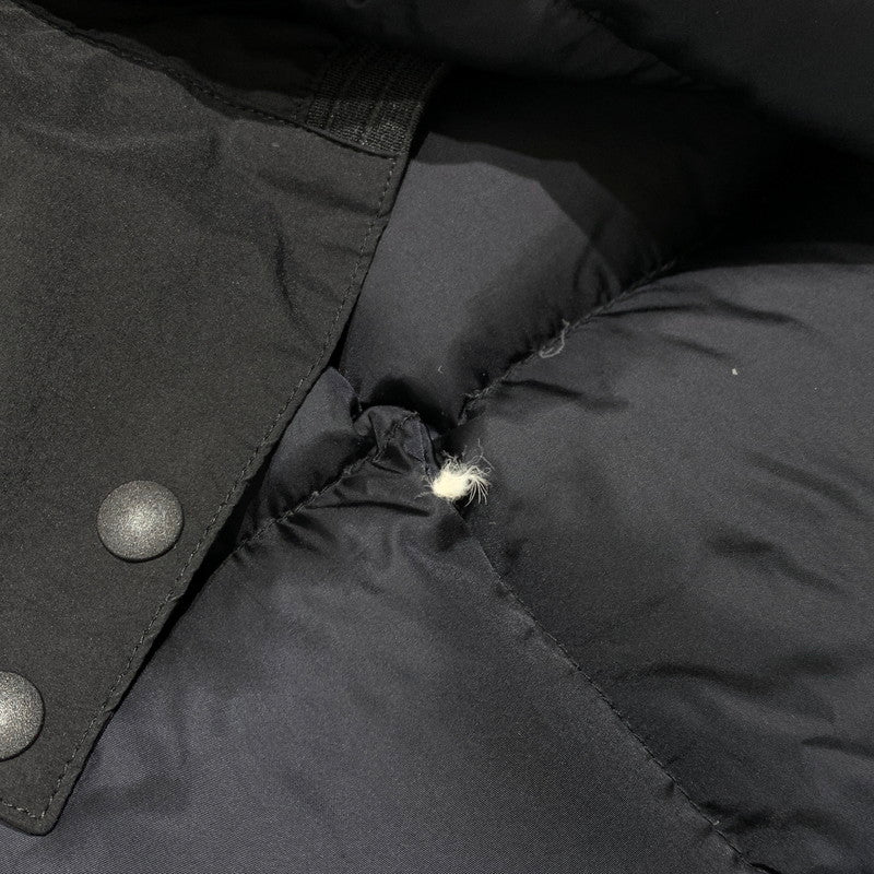【中古品】【メンズ】 WACKO MARIA ワコマリア × NANGA ナンガ 別注 コラボ MOUNTAIN BELAY COAT TYPE-1 マウンテン ビレイ コート アウター ダウンジャケット 140-261001-ko-18-teih サイズ：L カラー：ブラック 万代Net店